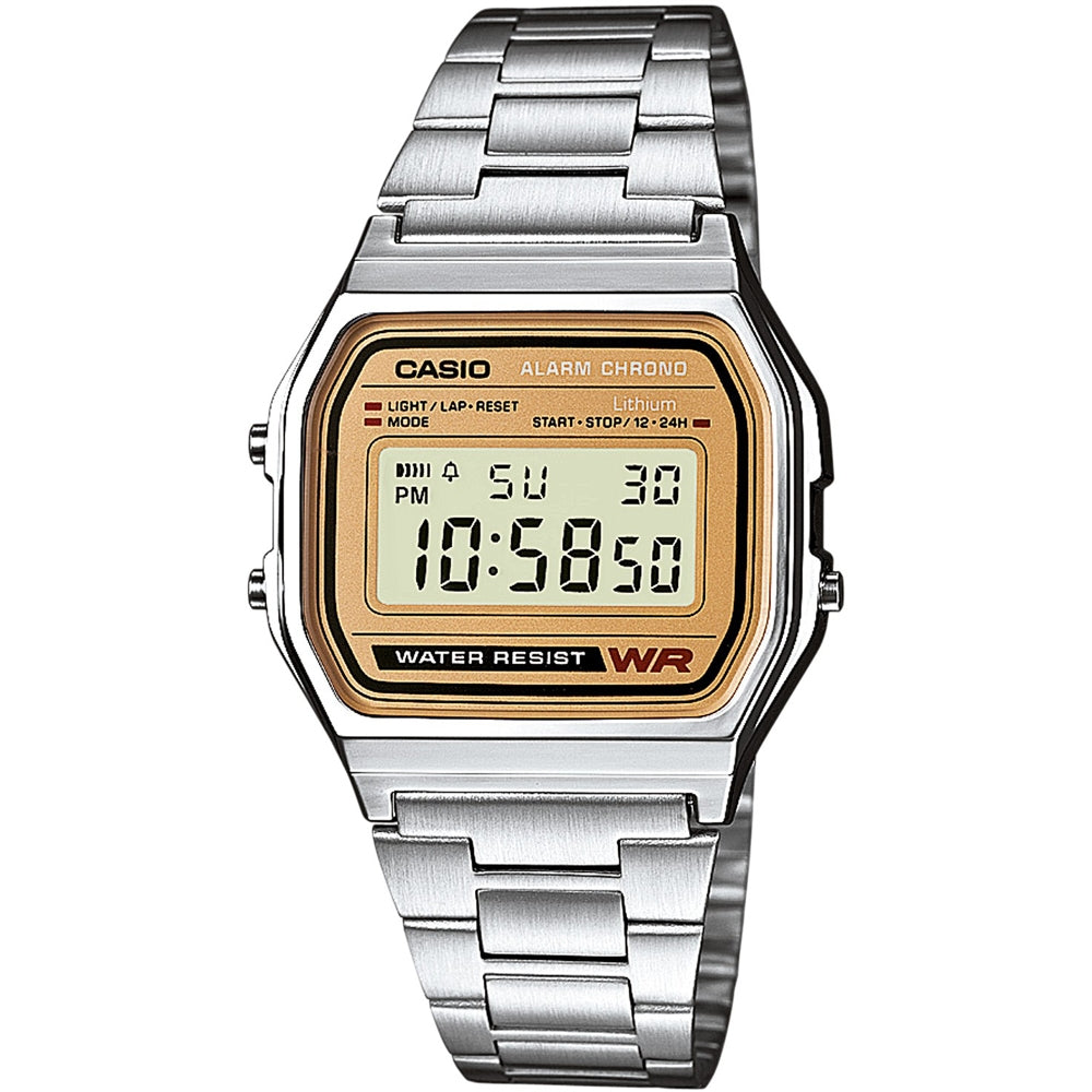 CASIO VINTAGE ICONIC - OCHRE A158WEA-9EF