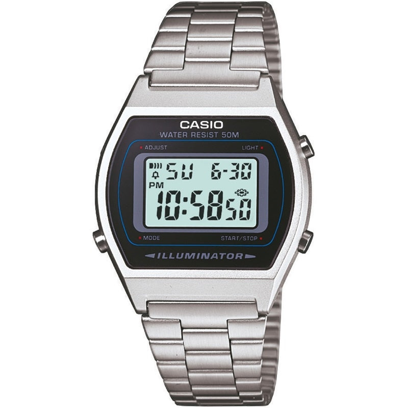 CASIO VINTAGE ILLUMINATOR – KLASISKS SUDRABA B-640WD-1AVDF