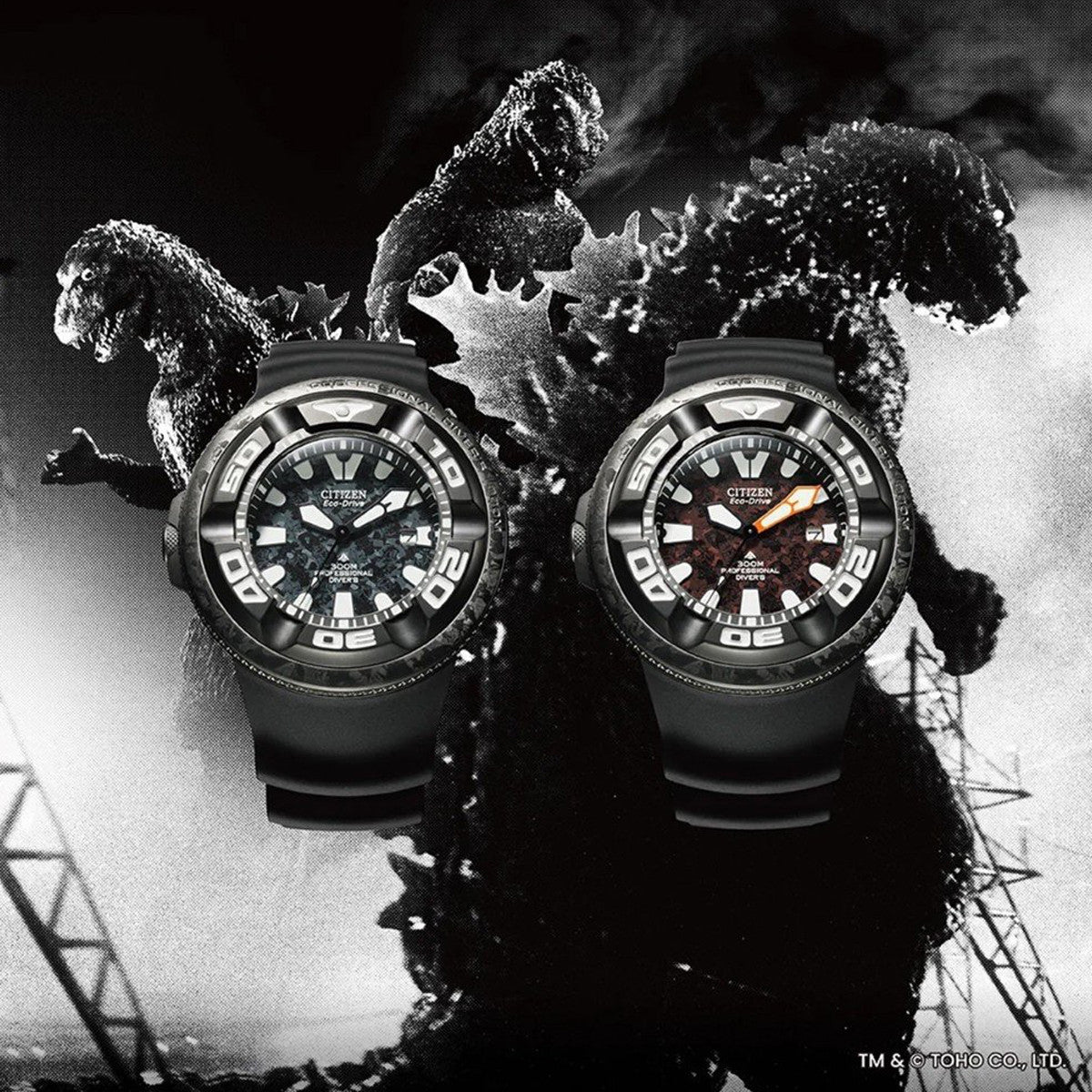 CITIZEN PROMASTER Divers Godzilla Limited Edition BJ8059-03Z