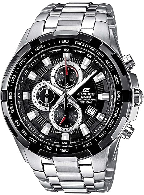 CASIO EDIFICE HRONOGRĀFS - MELNS EF-539D-1AVEF