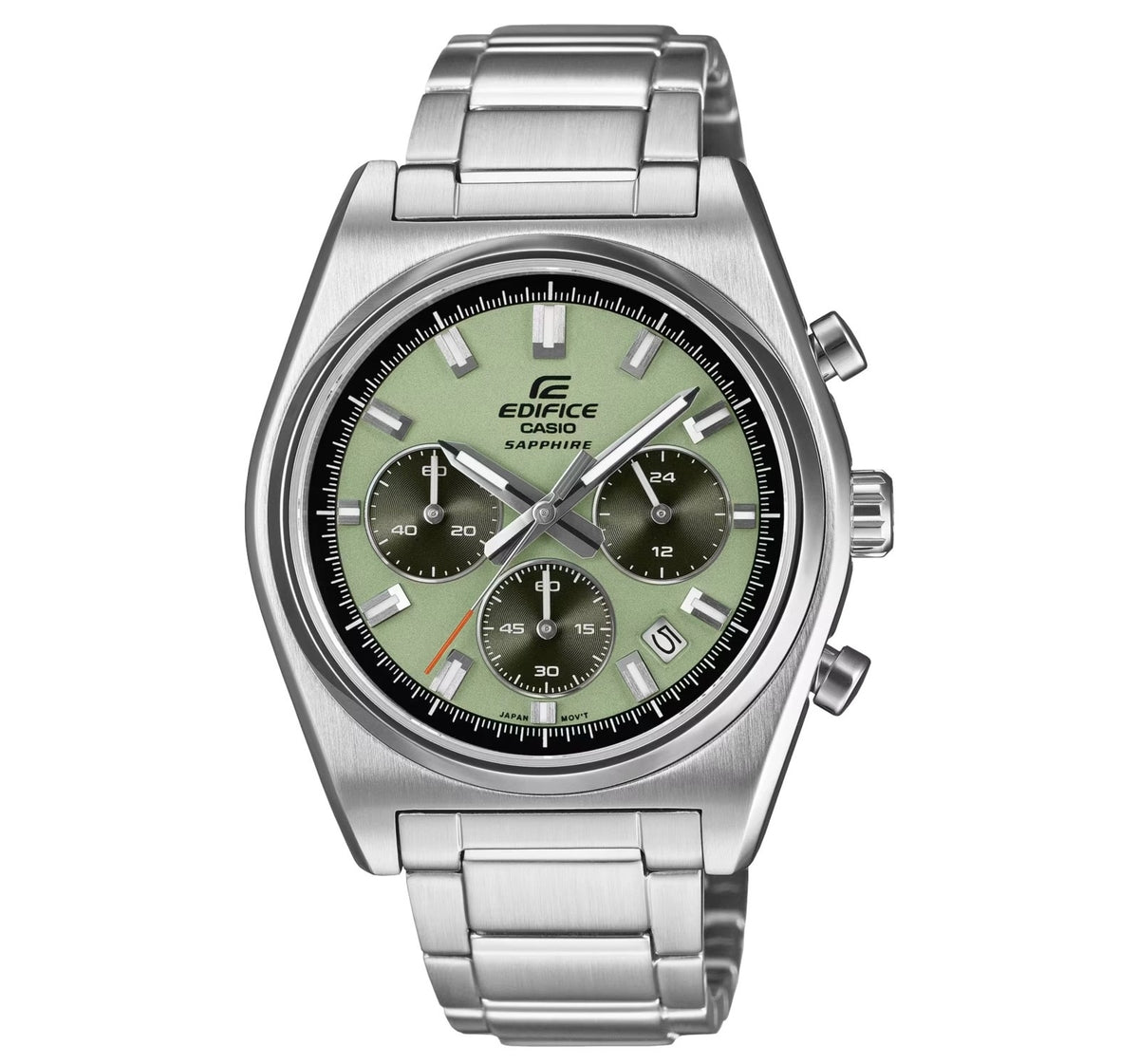 CASIO EDIFICE MOTORSPORT HRONOGRĀFS - ZAĻŠ EFB-730D-3AVUEF