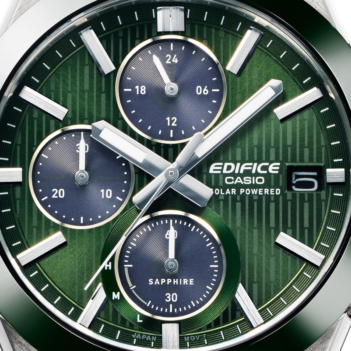 CASIO EDIFICE SOLAR POWERED CHRONOGRAPH - ZAĻŠ EFS-S650D-3AEF