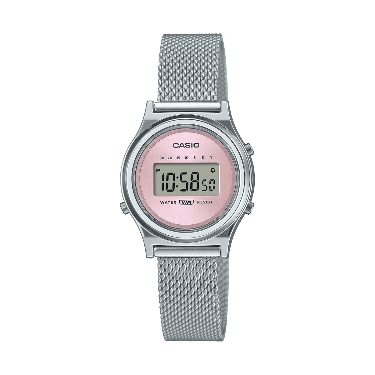 CASIO VINTAGE MINI COLLECTION SLIM - ANTIQUE PINK MESH LA700WEM-4AEF