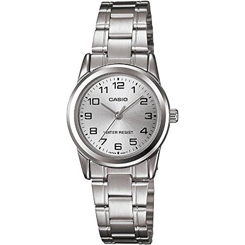 CASIO COLLECTION LADY 3H - SILVER LTP-V001D-7BUDF