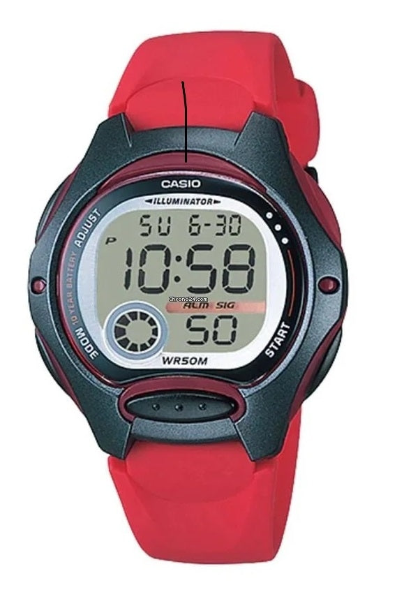 CASIO SPORT ILLUMINATOR - SARKANS LW-200-4AVDF
