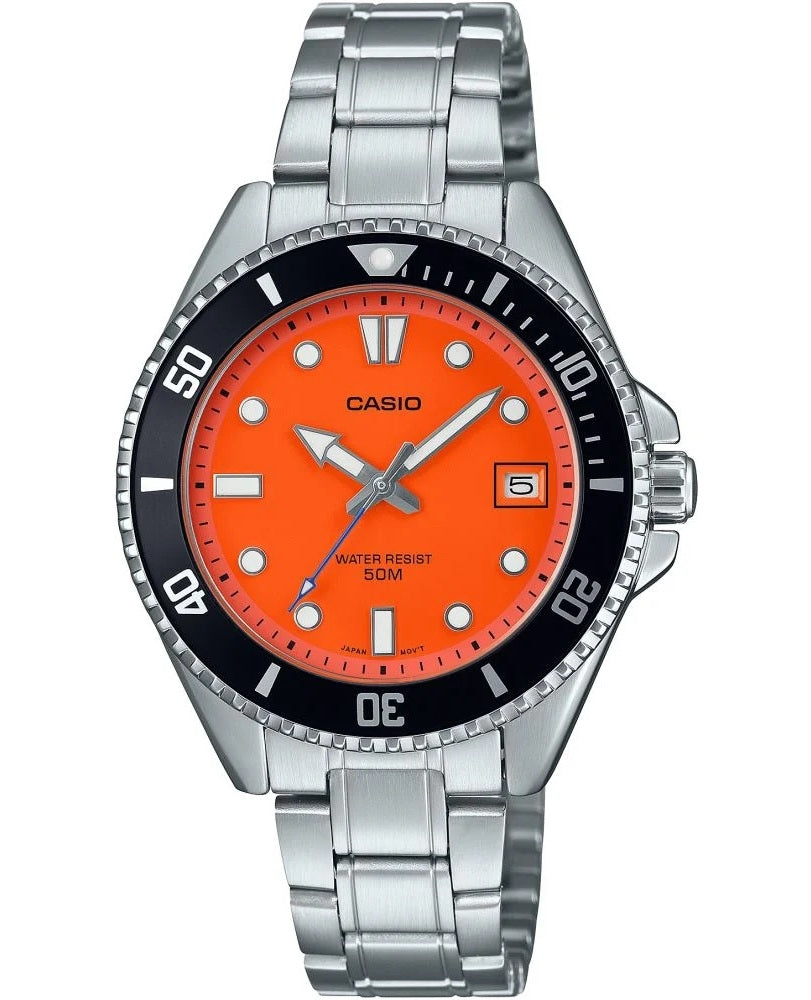 CASIO SPORT DIVER COMPACT 50M - ОРАНЖЕВЫЕ MDV-10D-4A1VDF