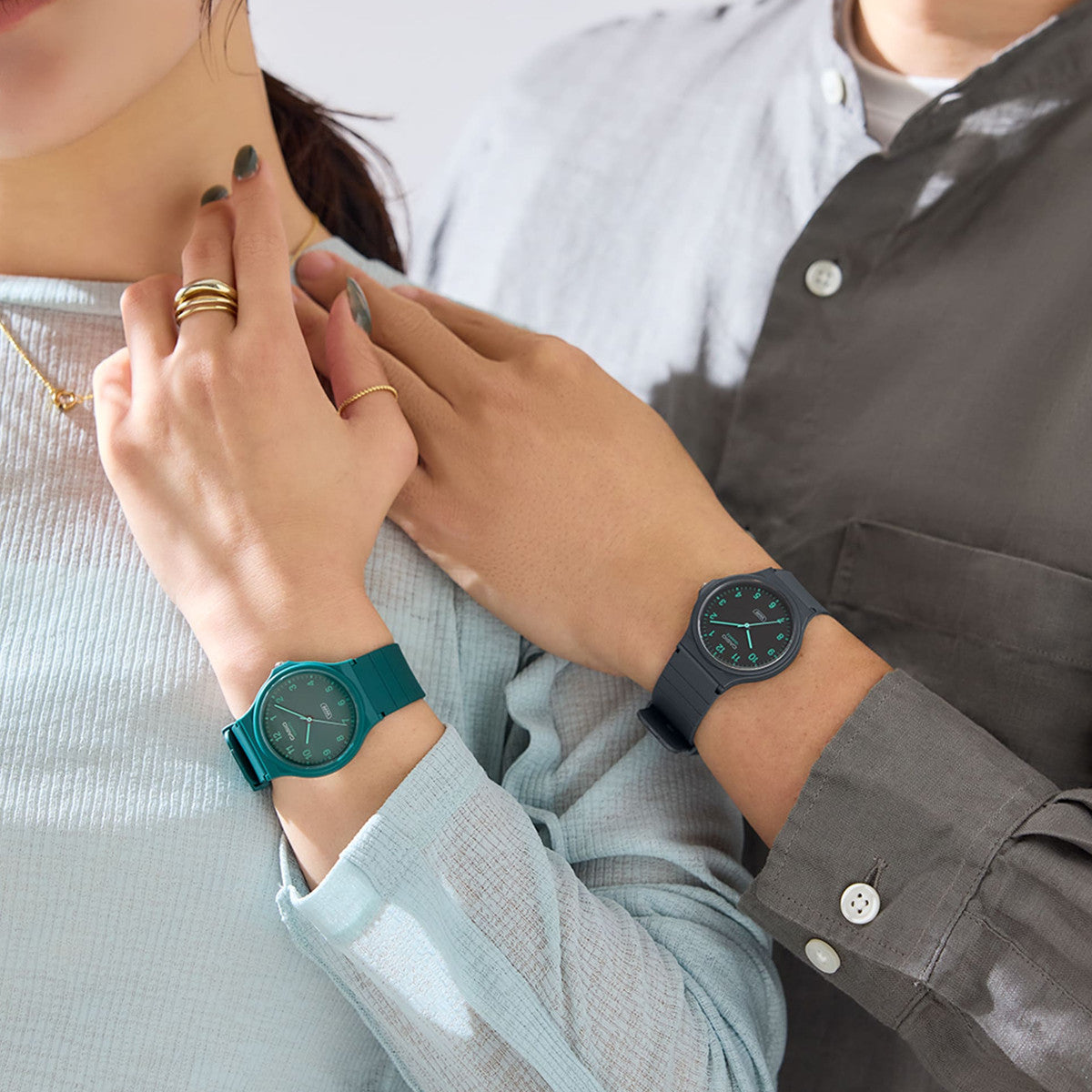 CASIO COLLECTION СЕРИЯ POP - ЧЕРНЫЕ MQ-24B-8BEF