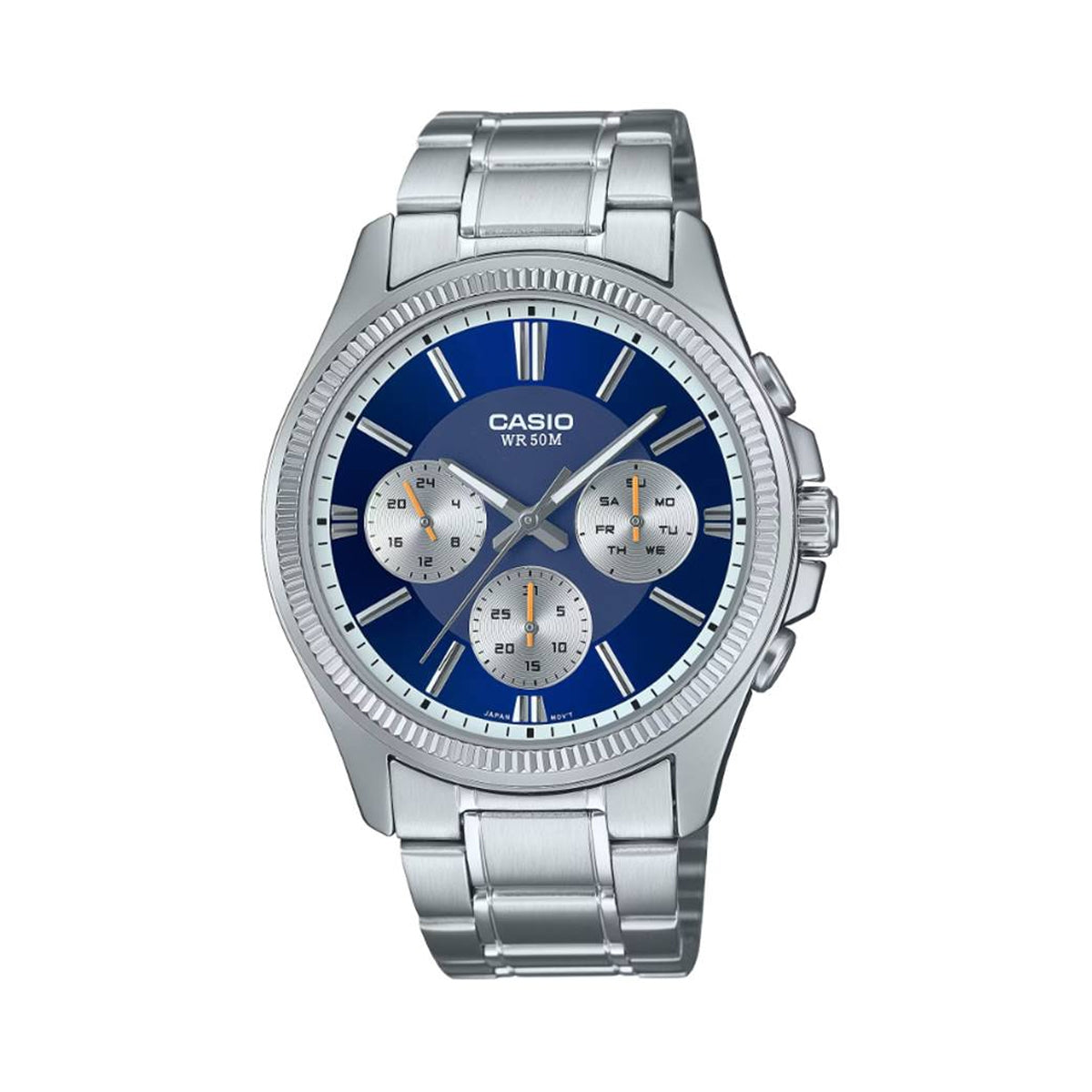 CASIO DAY DATE MULTIFUNCTION - BLUE MTP-1375PD-2A1VEF