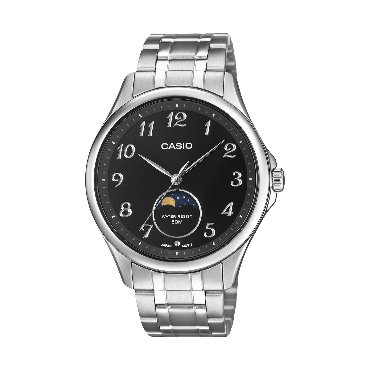 CASIO COLLECTION MOONPHASES - SUDRABA MTP-M110D-1AVER