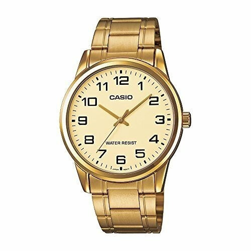 CASIO COLLECTION TIKAI LAIKS, ZELTA - ŠAMPAŅA KRĀSAS MTP-V001G-9BUDF