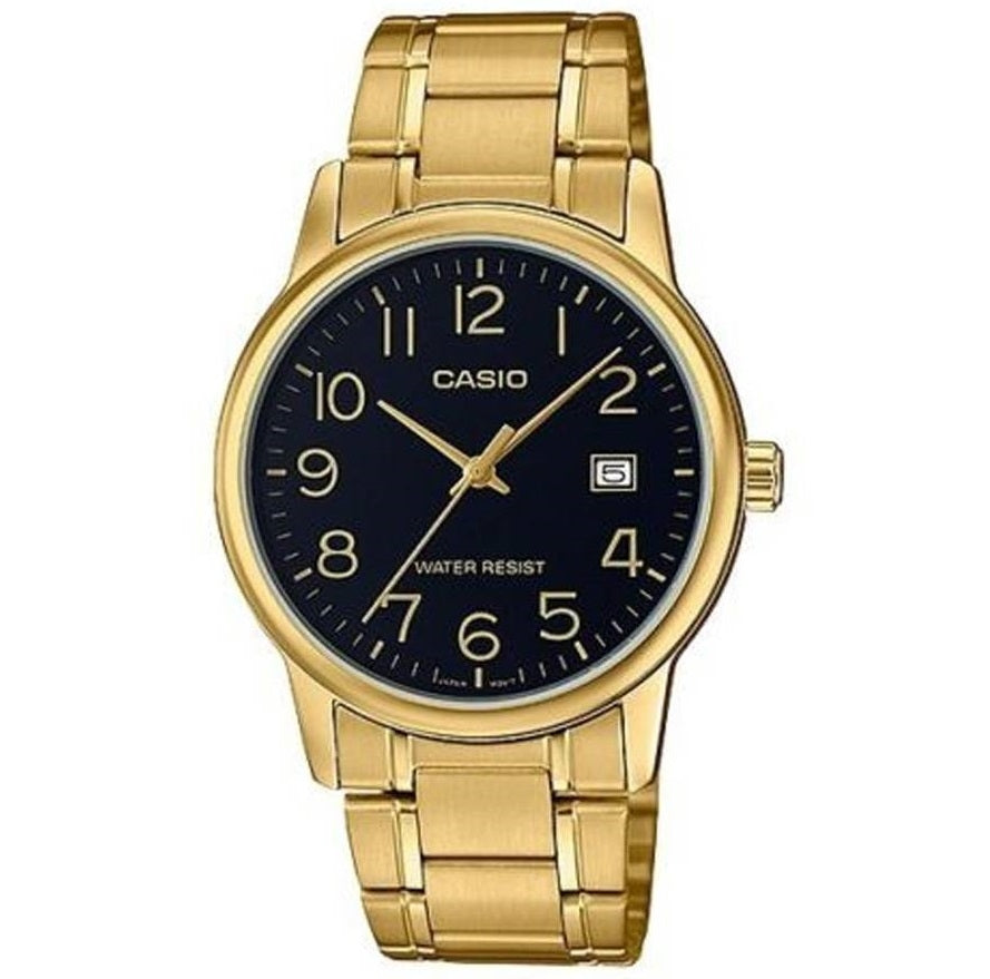 CASIO COLLECTION DATE GOLD - BLACK
