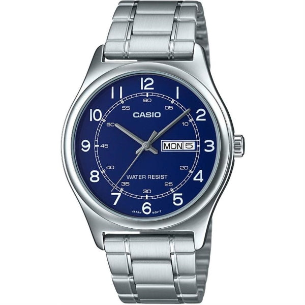 CASIO COLLECTION DAY DATE - СИНИЙ MTP-V006D-2BUDF