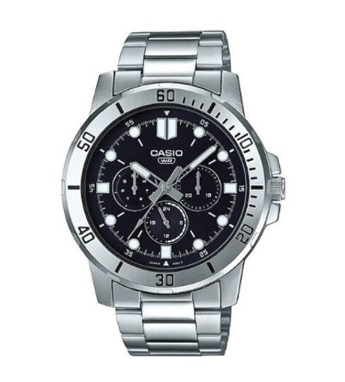 CASIO COLLECTION DIVER MULTIFUCTION - BLACK MTP-VD300D-1EUDF