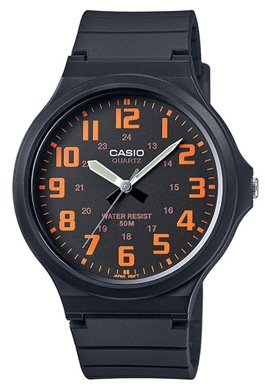 CASIO COLLECTION SIMPLE - ORANGE MW-240-4BVDF