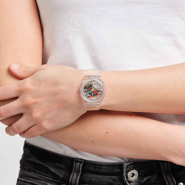SWATCH CLEARLY GENT SO28K100-S06