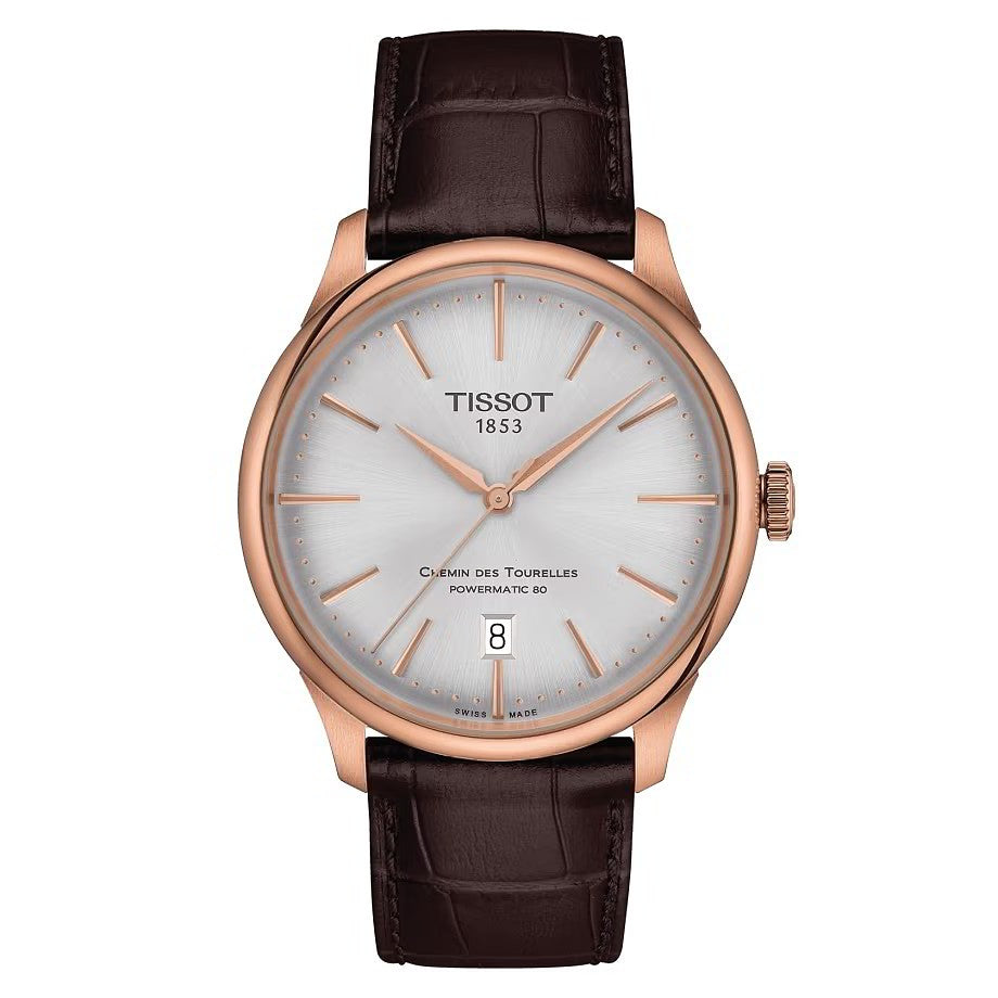 TISSOT CHEMIN DES TOURELLES POWERMATIC 80 T1398073603100