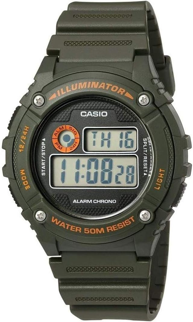 CASIO SPORT ILLUMINATOR - ZAĻŠ W-216H-3BVDF
