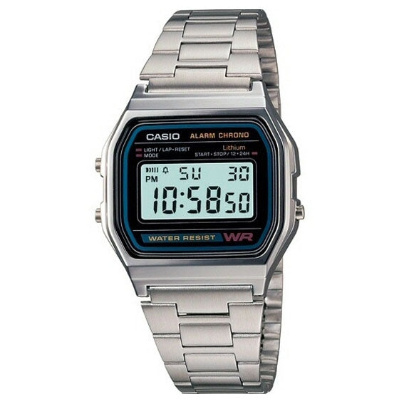 CASIO VINTAGE ICONIC - BLACK A158WA-1DF