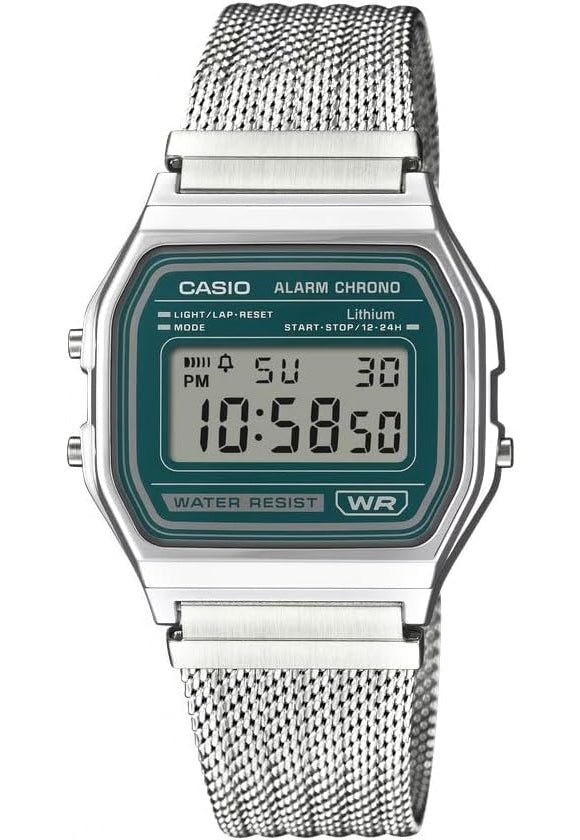 CASIO VINTAGE ICONIC - ЗЕЛЕНЫЙ A158WEM-3EF