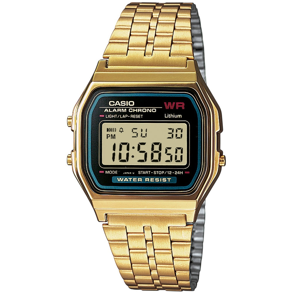 CASIO VINTAGE ICONIC. GOLD - BLACK A159WGEA-1EF