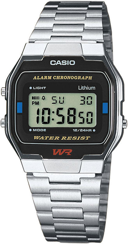 CASIO VINTAGE ICONIC - КЛАССИЧЕСКИЕ ЧЕРНЫЕ A163WA-1QES