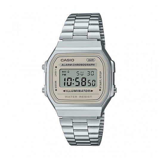 CASIO VINTAGE ICONIC - KRĒMA KRĀSA A168WA-8AYES