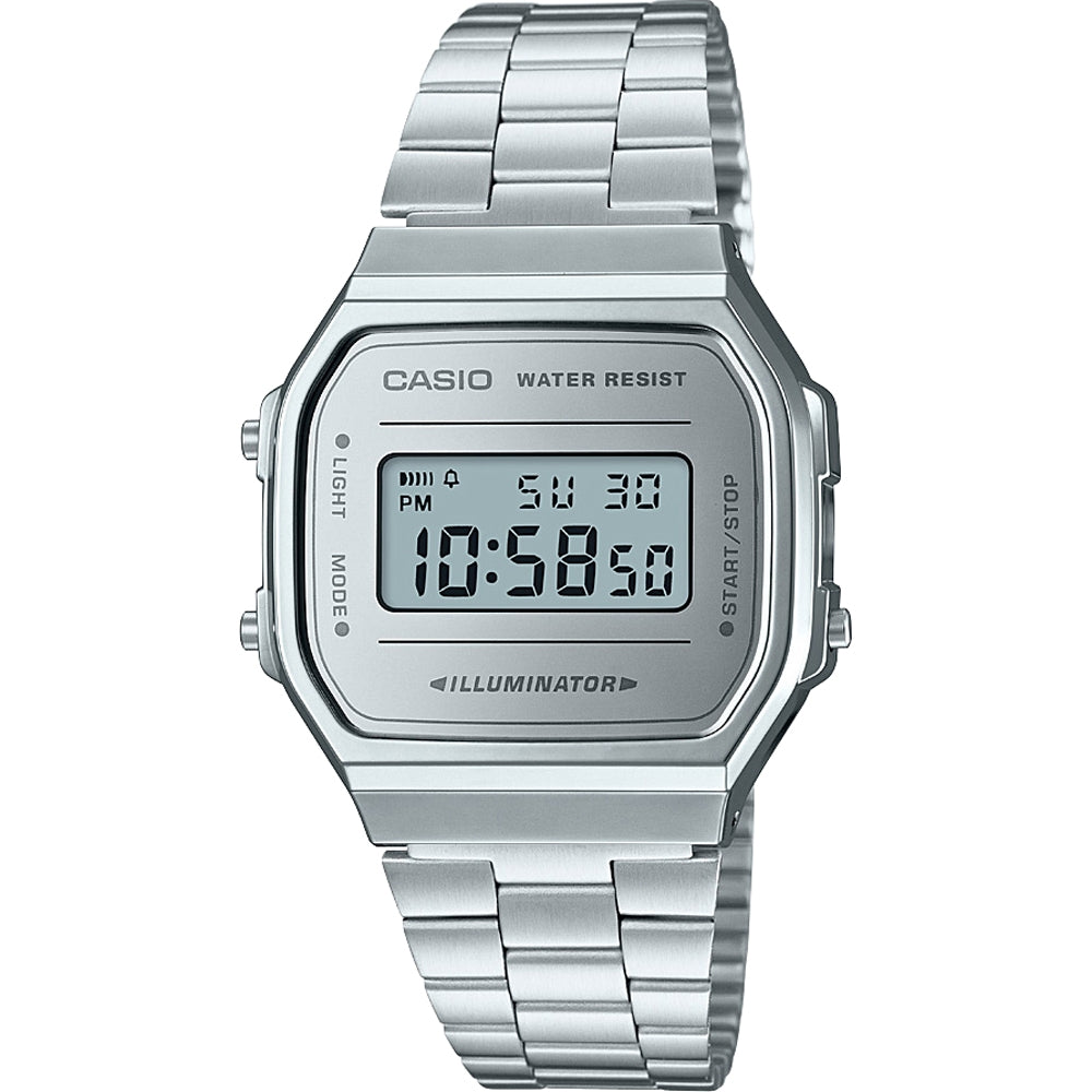 CASIO VINTAGE ICONIC - VISS SUDRABA KRASĀ A168WEM-7EF