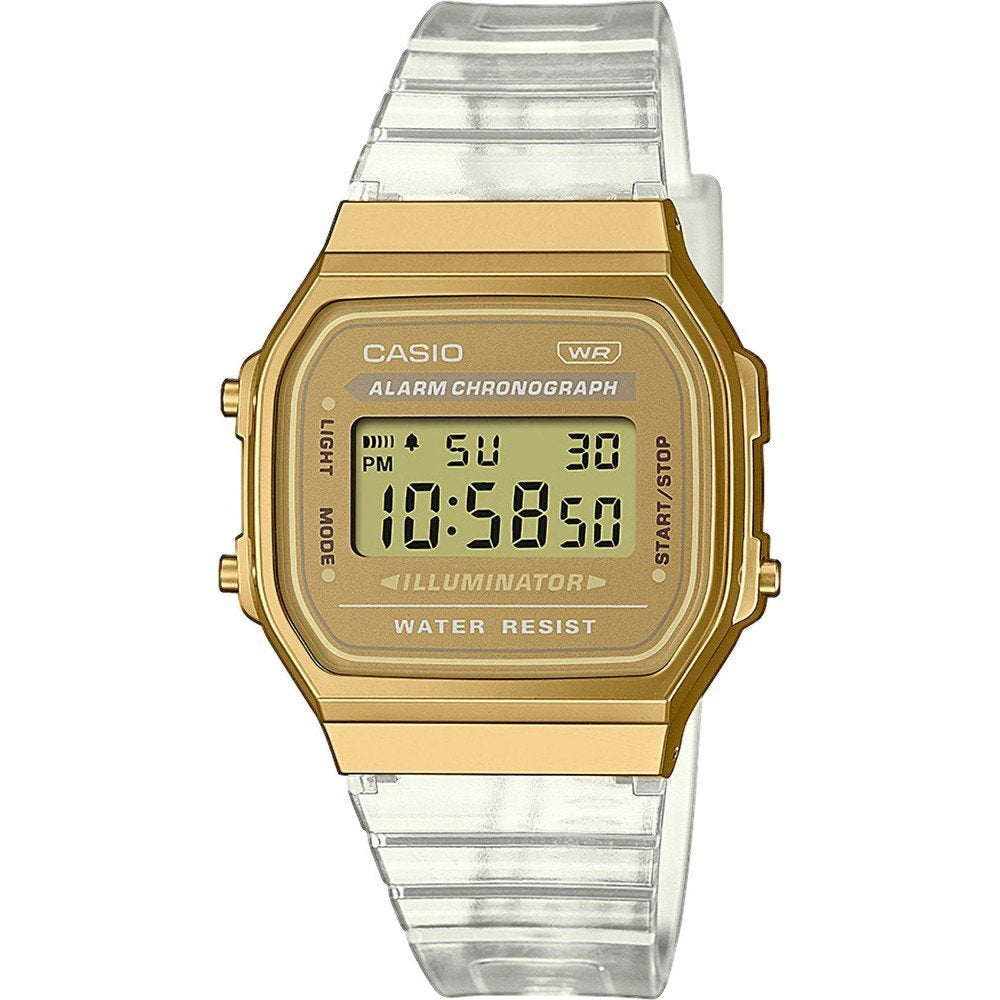 CASIO VINTAGE ICONIC - GOLD JELLY ****** A168XESG-9AEF