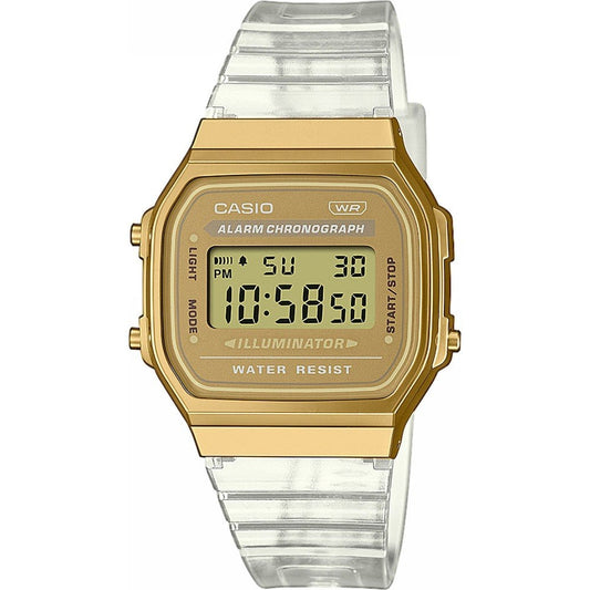 CASIO VINTAGE ICONIC - GOLD JELLY ****** A168XESG-9AEF