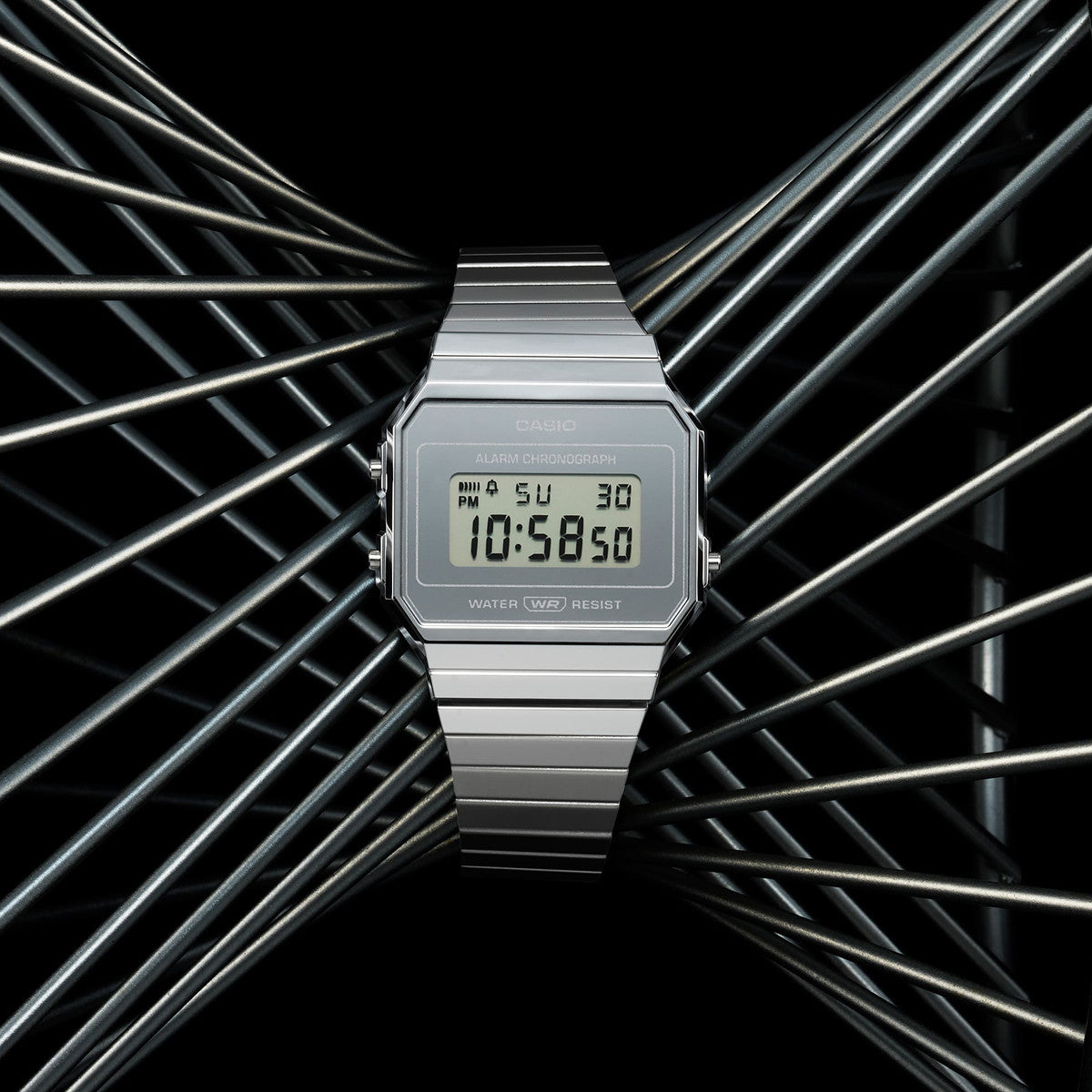 CASIO VINTAGE ICONIC SLIM DESIGN - SILVER A700WEV-7AEF