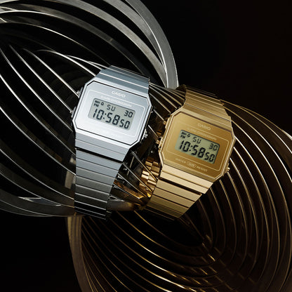CASIO VINTAGE ICONIC SLIM DESIGN - SILVER A700WEV-7AEF