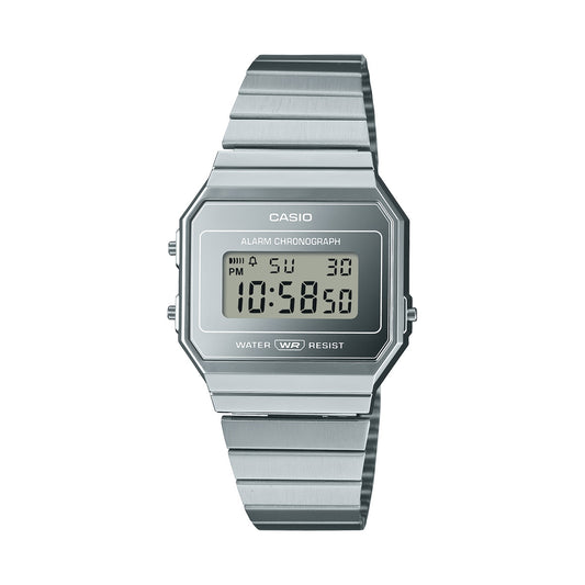 CASIO VINTAGE ICONIC SLIM DESIGN – SUDRABA KRĀSĀ A700WEV-7AEF