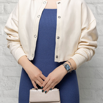 CASIO VINTAGE EDGY COLLECTION SUNRAY CIPFERBLATS – GAIŠI ZILS AQ-230A-2A1MQYES