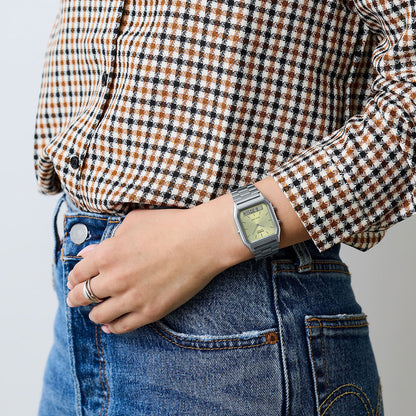 CASIO VINTAGE EDGY COLLECTION SUNRAY CIPFERBLATS - LAIMA ZAĻA AQ-230A-9AMQYES