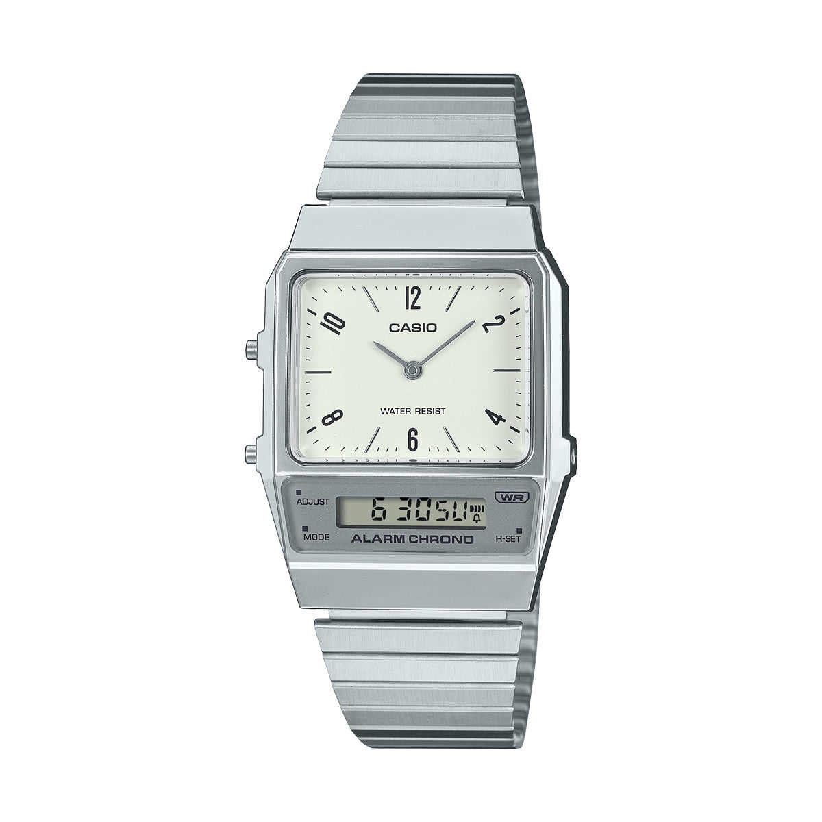 CASIO VINTAGE EDGY COLLECTION - CREAM AQ-800E-7A2EF