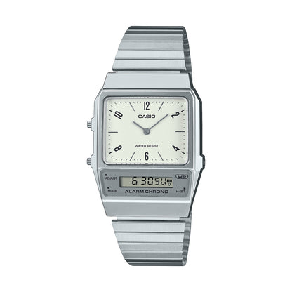 CASIO VINTAGE EDGY COLLECTION - CREAM AQ-800E-7A2EF