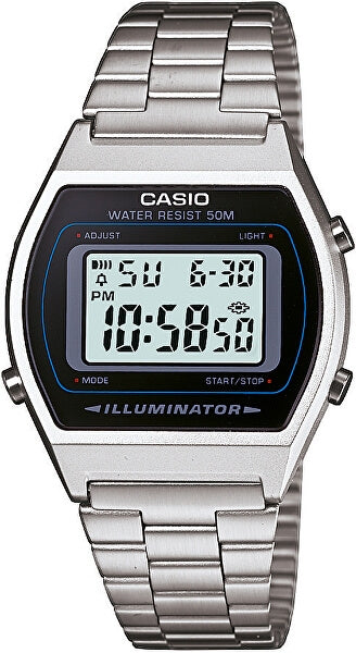 CASIO VINTAGE ILLUMINATOR - SILVER B-640WD-1AVEF