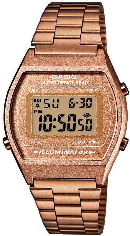 CASIO VINTAGE ILLUMINATOR - COPPER GLITTER B640WC-5AEF