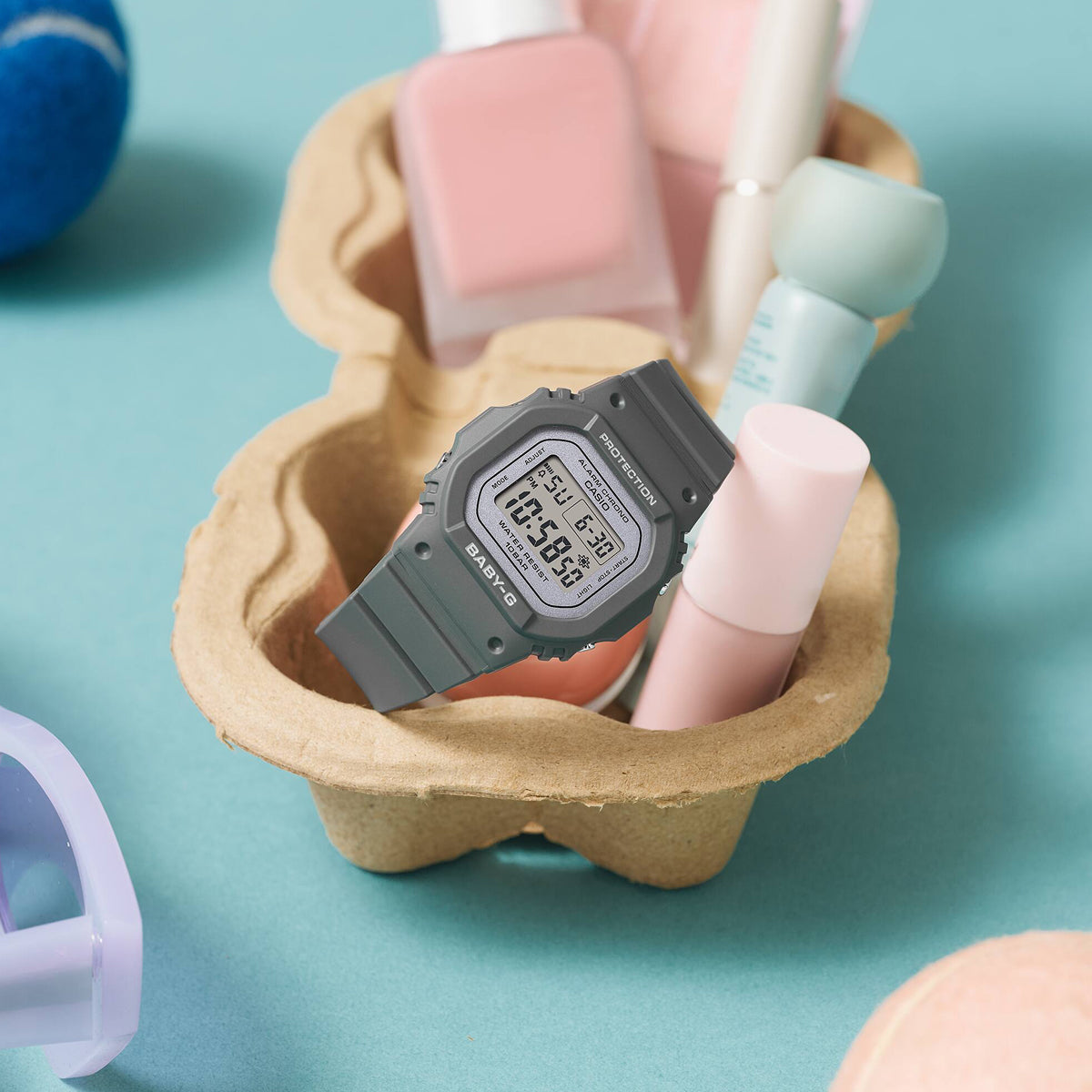 CASIO BABY-G 560 СЕРИЯ SPRING COLORS — ЧЕРНЫЙ BGD-565SC-1ER