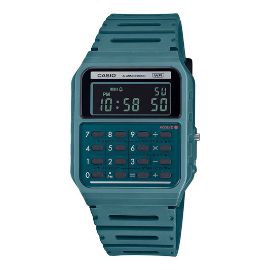 CASIO VINTAGE CALCULATOR EDGY COLLECTION - FOREST GREEN CA-53WB-3BEF