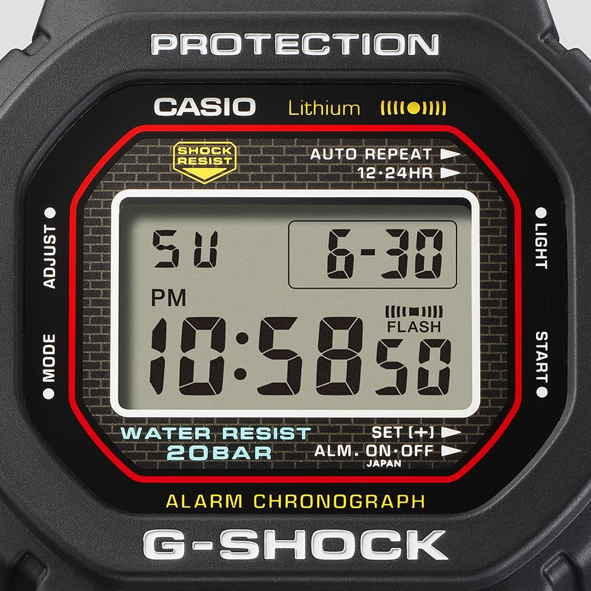 CASIO G-SHOCK THE ORIGIN - REVIVAL SĒRIJA DW-5000R-1AER