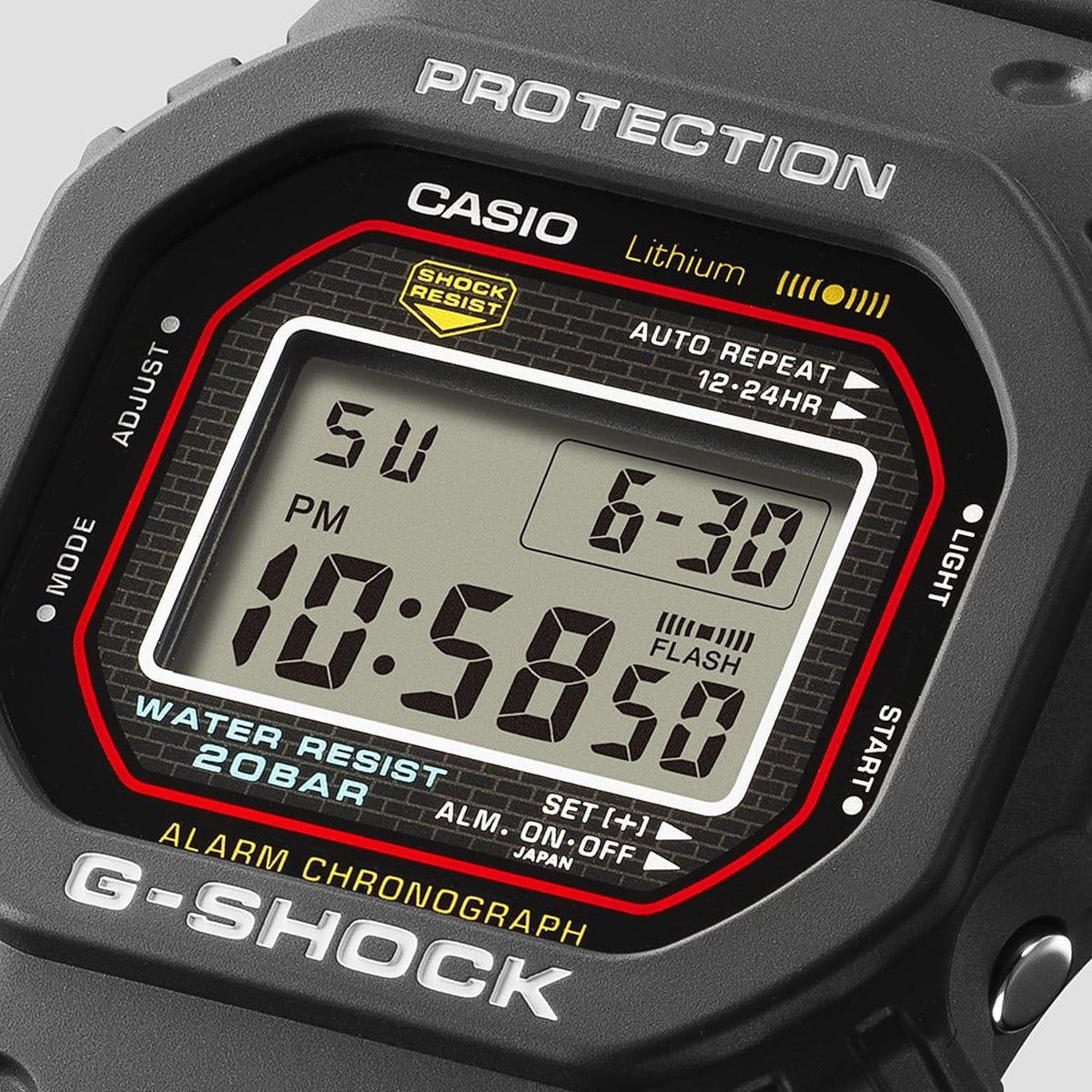 CASIO G-SHOCK THE ORIGIN - REVIVAL SĒRIJA DW-5000R-1AER