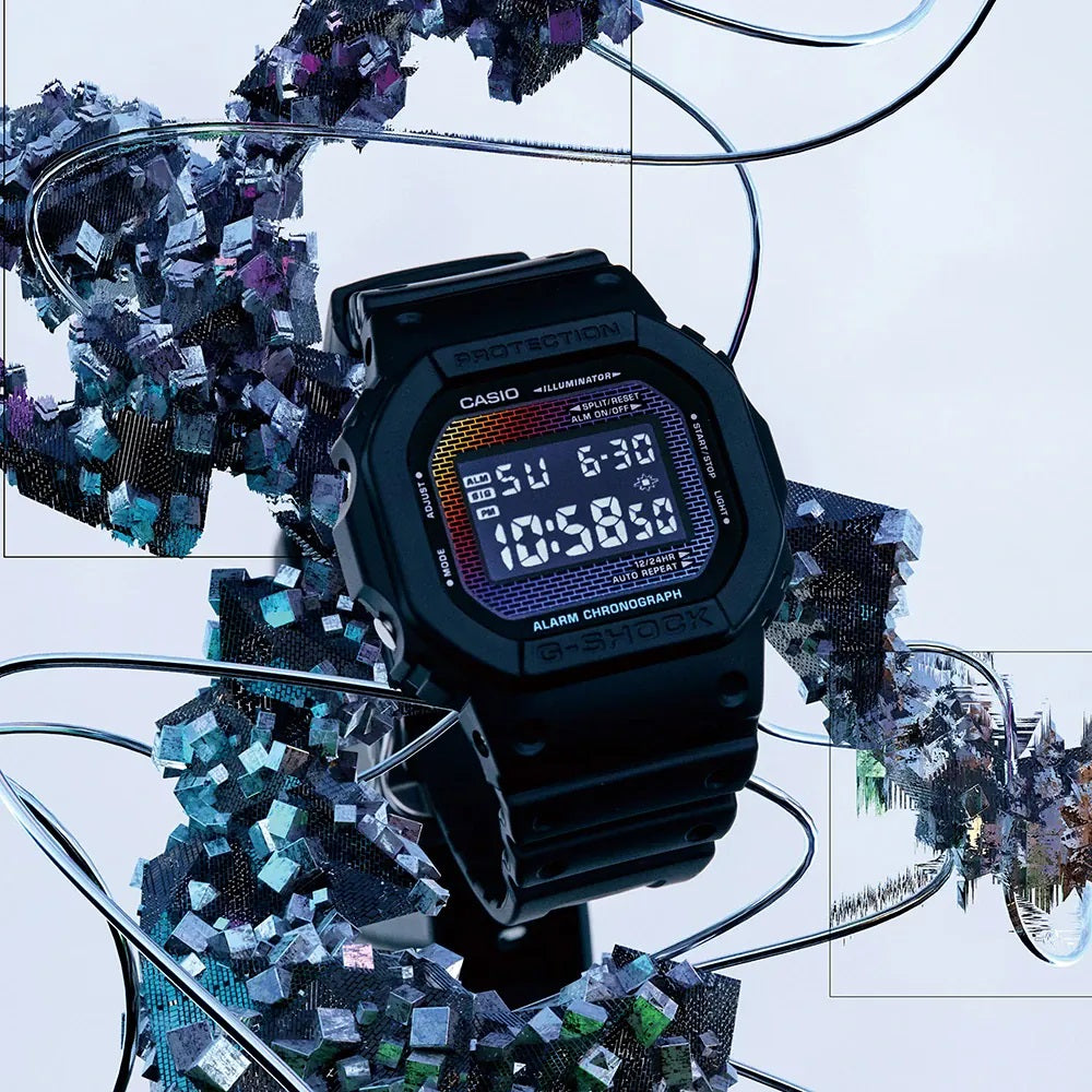 CASIO G-SHOCK THE ORIGIN - RAINBOW BRICK WALL SERIES DW-5600RW-1ER