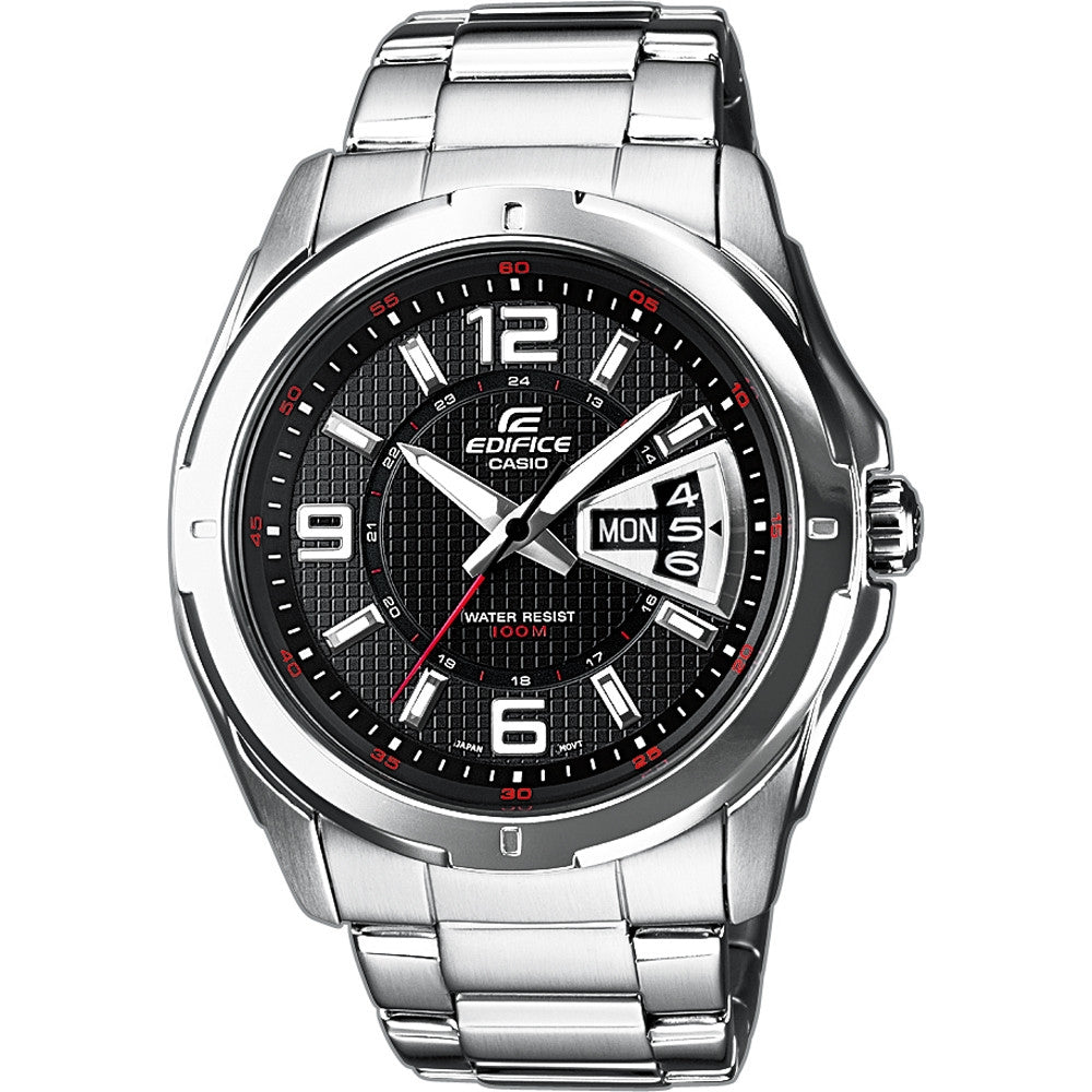 CASIO EDIFICE CLASSIC DAY DATE - MELNS EF-129D-1AVEF