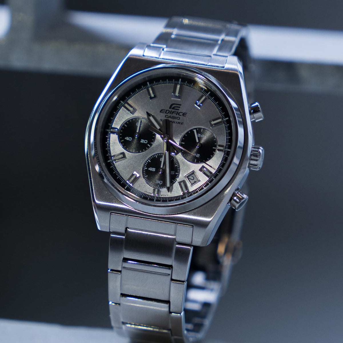 CASIO EDIFICE MOTORSPORT CHRONOGRAPH - СЕРЕБРО EFB-730D-7AVUEF