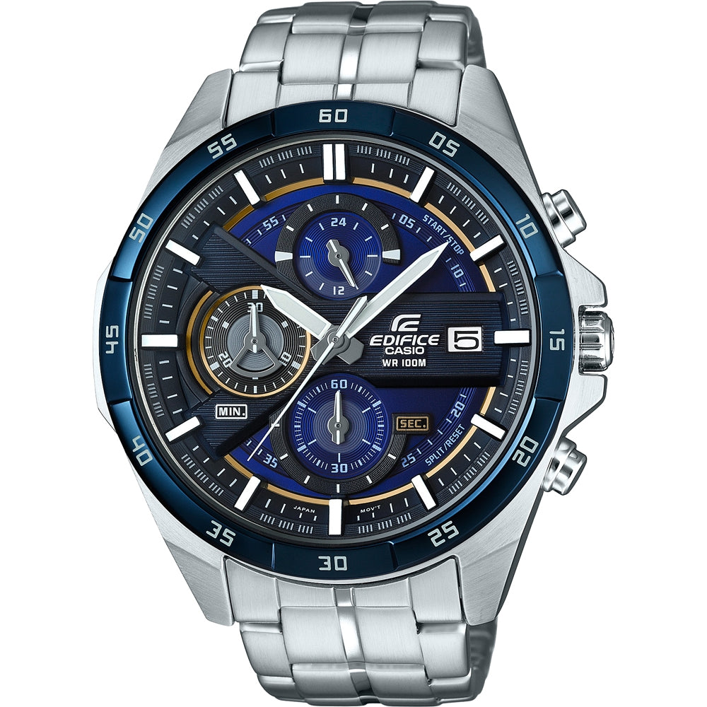 CASIO EDIFICE МНОГОСЛОЙНЫЙ ХРОНОГРАФ - НОЧНОЙ СИНИЙ EFR-556DB-2AVUEF