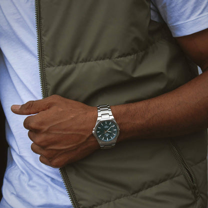 CASIO EDIFICE CLASSIC SLIM - PETROLZILĀ EFR-S108DE-3AVUEF