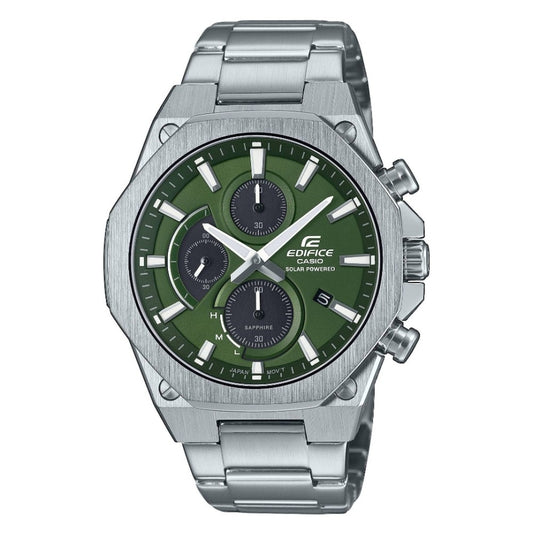 CASIO EDIFICE CHRONOGRAPH SLIM SAPPHIRE - ZAĻŠ Jauns! EFS-S570D-3AUEF