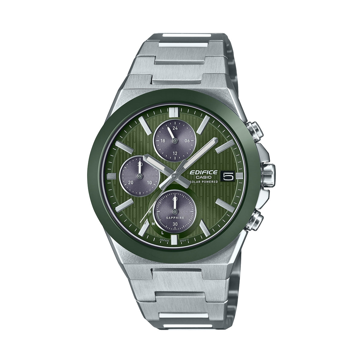 CASIO EDIFICE SOLAR POWERED CHRONOGRAPH - ZAĻŠ EFS-S650D-3AEF