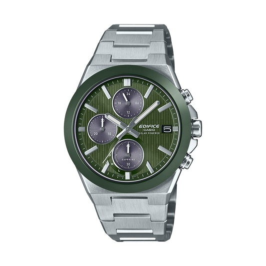 CASIO EDIFICE SOLAR POWERED CHRONOGRAPH - ZAĻŠ EFS-S650D-3AEF
